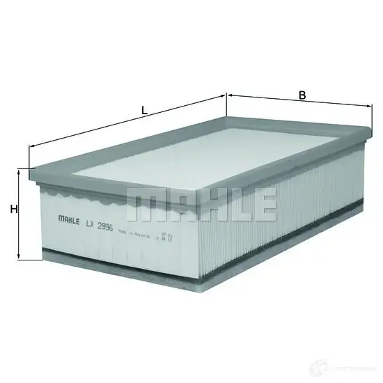 Воздушный фильтр KNECHT XQSF6 7053 3353 415670 lx2996 изображение 0