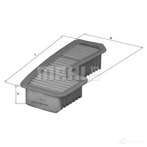 Воздушный фильтр KNECHT 70351 694 lx1936 HYUJ2 415408 изображение 0