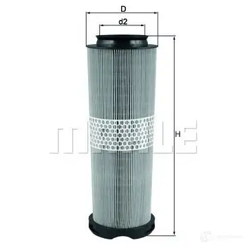 Воздушный фильтр KNECHT lx1020 415069 7660612 3 8DSFFV изображение 0