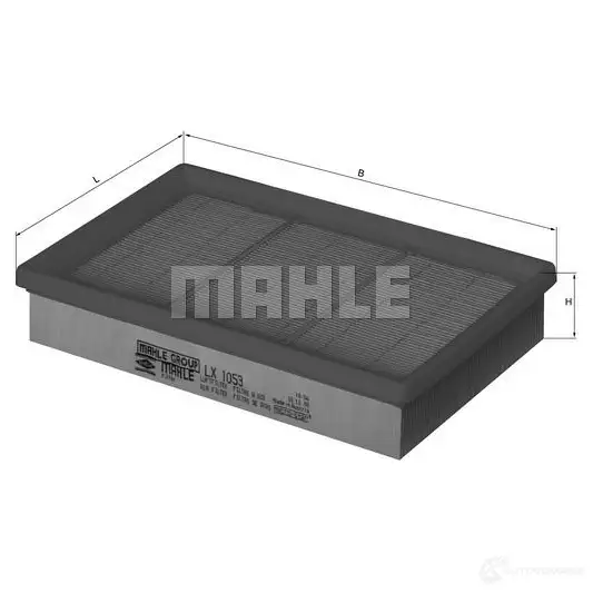 Воздушный фильтр KNECHT 703264 72 415098 SSQUMQO lx1053