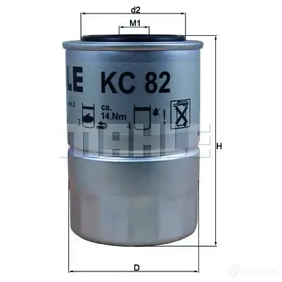 Топливный фильтр KNECHT GFBRP7X 413988 7963135 9 kc82d