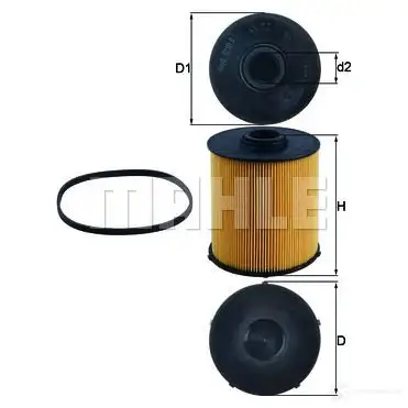 Топливный фильтр KNECHT 414402 kx70d 79689225 KX 70D ECO