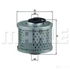 Топливный фильтр KNECHT JUSOJ 720 09991 414360 kx34 изображение 0