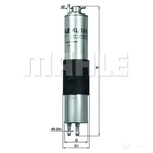 Топливный фильтр KNECHT kl149 7 6592984 414036 H76VBW
