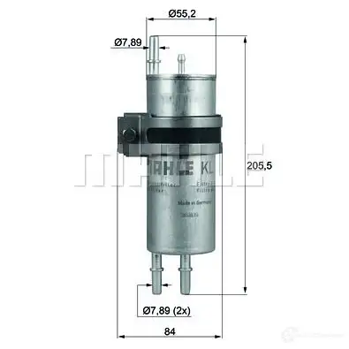 Топливный фильтр KNECHT 768 89109 klh42 LBWLKK 414301