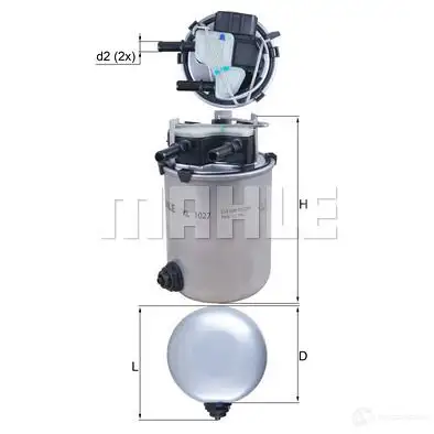 Топливный фильтр KNECHT ZZRM 3 kl1027 1438035351