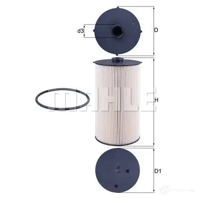 Топливный фильтр KNECHT 1438035276 5I K6V1U kx462d
