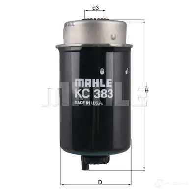 Топливный фильтр KNECHT LGJ9CB 72343 262 413950 kc383