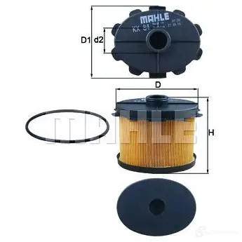 Топливный фильтр KNECHT KX 84D ECO 79881749 414415 kx84d