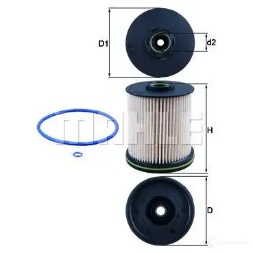 Топливный фильтр KNECHT 72 416985 kx491d WVILOU 1193560623 изображение 0