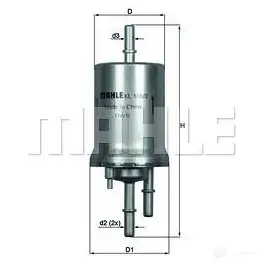 Топливный фильтр KNECHT kl1563 76 832992 414041 CN4ZU