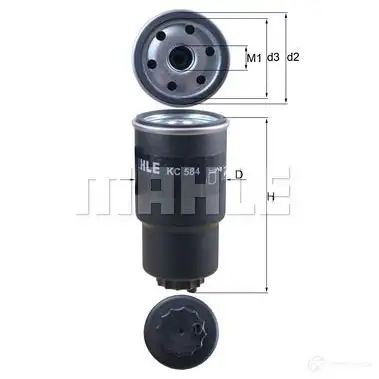 Топливный фильтр KNECHT 724692 40 SAH8DNK kc584 1424221731