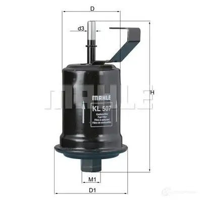 Топливный фильтр KNECHT JSN3O 7034948 5 414172 kl507