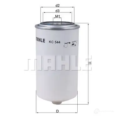 Топливный фильтр KNECHT kc544 7238 2200 413972 OCGXDES