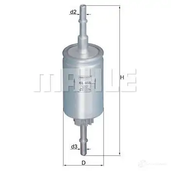 Топливный фильтр KNECHT kl444 7682 8693 U81U3VK 414140
