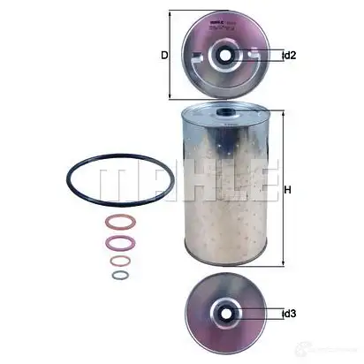 Масляный фильтр KNECHT 770046 58 0OO2C 416752 ox30d