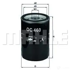 Масляный фильтр KNECHT 7667095 4 416539 O8P6QI5 oc460