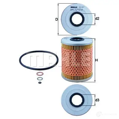 Масляный фильтр KNECHT 7656447 0 0AUYE 416727 ox187d