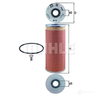 Масляный фильтр KNECHT JLBNCT 416866 ox72d 7865050 9