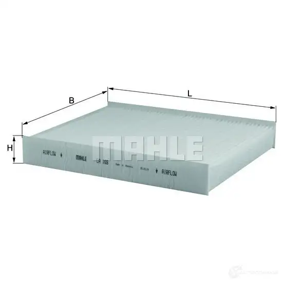 Салонный фильтр KNECHT 414472 LAK 169 76418933 la169