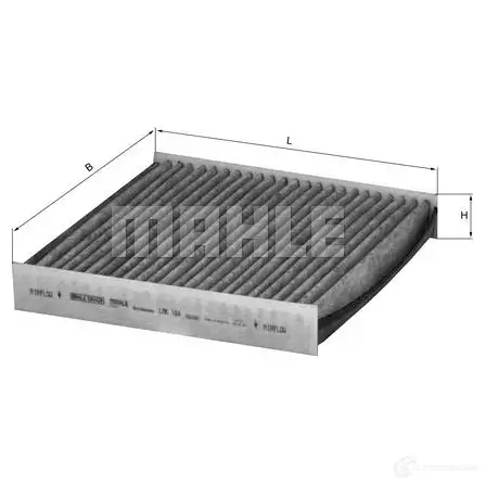 Салонный фильтр KNECHT 414800 lak184 LA 184 70342646