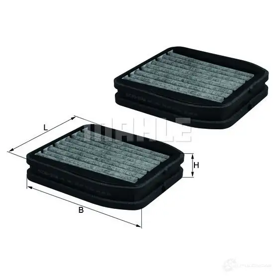 Салонный фильтр KNECHT 415056 lkk165s MRIHFDE 76833 131