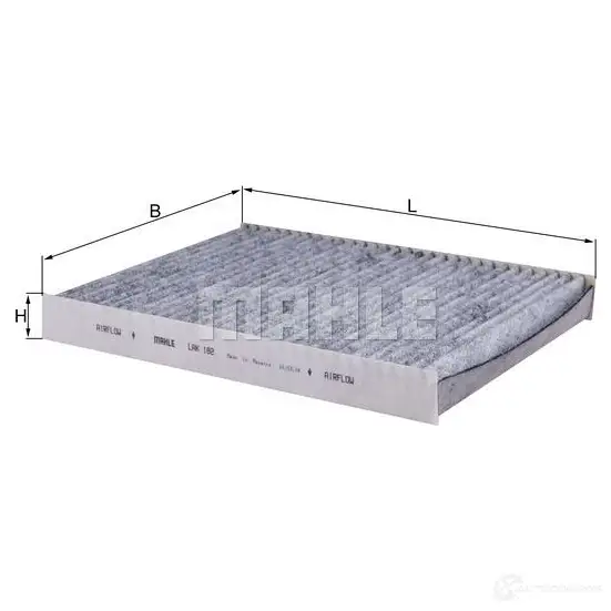 Салонный фильтр KNECHT 76808315 LA 182 414799 lak182