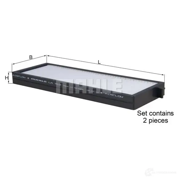 Салонный фильтр KNECHT la912s MU3LSL 414737 7 2356517