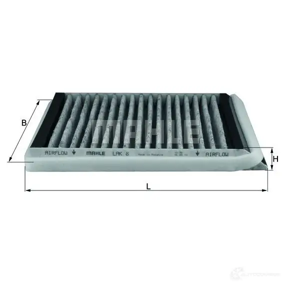 Салонный фильтр KNECHT P91RHQC 764 17620 414521 la27