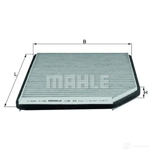 Салонный фильтр KNECHT lak23 70589075 LA 23 414813