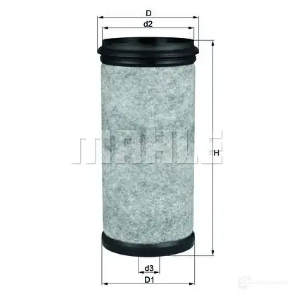 Вторичный воздушный фильтр KNECHT 416333 lxs11 7961 1716 FB9FA - Изображение 1