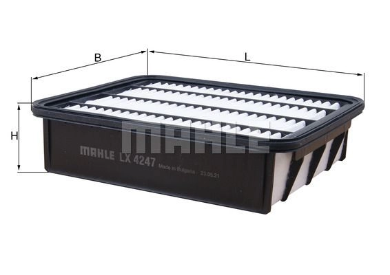 Воздушный фильтр KNECHT 0ZZ KJ0 1440019744 LX4247