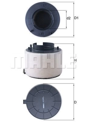 Воздушный фильтр KNECHT LX4249 5OUX HD 1440019745