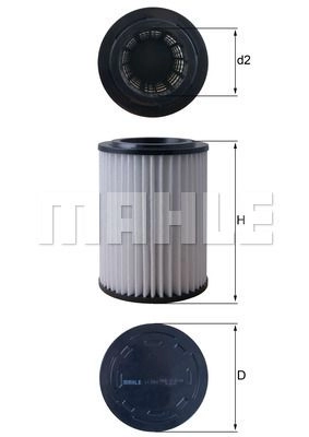 Воздушный фильтр KNECHT LX5363 MT CLX9 1440019785