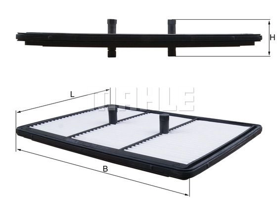 Воздушный фильтр KNECHT LX5364 1440019786 TJ5 QAL изображение 0