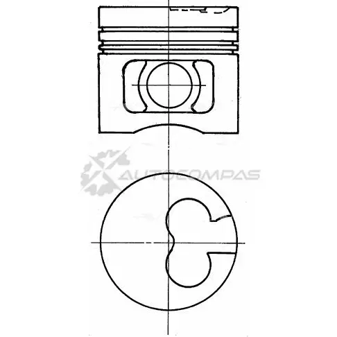 Поршень 0.50 AUTOWELT PN-54051 1441175234 N3Q RYP3