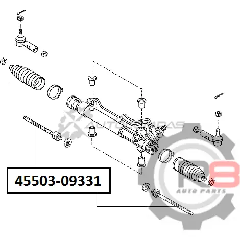 Тяга рулевая R8 K 5S6U 1441276295 R845503-09331 изображение 1