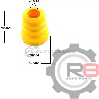 Отбойник переднего амортизатора - d21 x 70 R8 R848331-33020 1441276391 I 4G7QK изображение 0