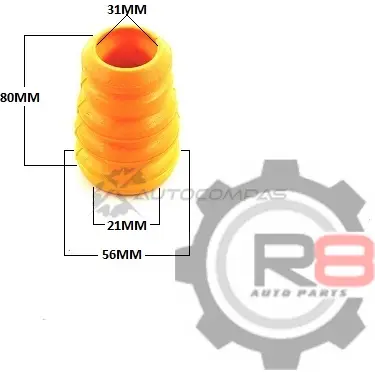 Отбойник заднего амортизатора - d21 x 80 R8 1441276401 2 O3DJN5 R848341-32052 изображение 0