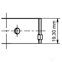 Вкладыши шатунные, комплект KOLBENSCHMIDT H TEL40 2958026 77272630 4028977070938 изображение 0