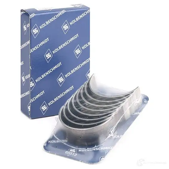 Вкладыши шатунные, комплект KOLBENSCHMIDT 77554600 2958193 4028977400520 TC THF - Изображение 1