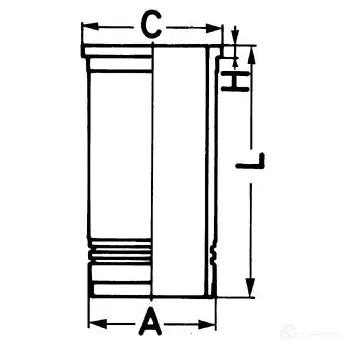 Гильза цилиндра KOLBENSCHMIDT 2962674 88318110 0 UU5M 4028977128493
