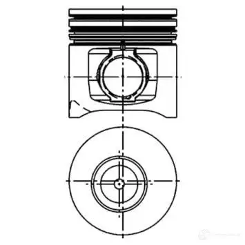 Масляный фильтр KOLBENSCHMIDT 50014339 2956118 4339- OS JUZ08BL