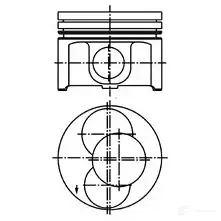 Поршень KOLBENSCHMIDT 4028977589539 J0KAIJ I 2952528 40092700 изображение 0