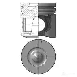 Поршень KOLBENSCHMIDT 4028977850301 1424784724 KRC 7DMK 40403610