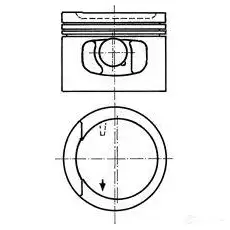 Поршень KOLBENSCHMIDT 2964443 91128600 4028977137792 9K1 LLZ