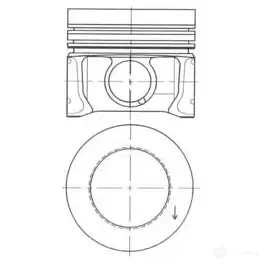 Поршень KOLBENSCHMIDT C6 B99Z 4028977746307 2953050 41095600