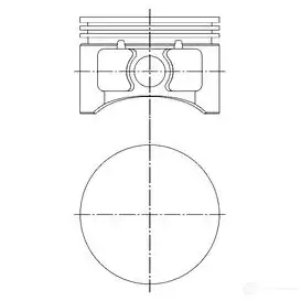 Поршень KOLBENSCHMIDT 2967854 4028977403460 06IJ R7 94294600 изображение 0