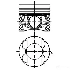 Поршень KOLBENSCHMIDT DY 3OCJ 4028977888892 1424785595 41714600