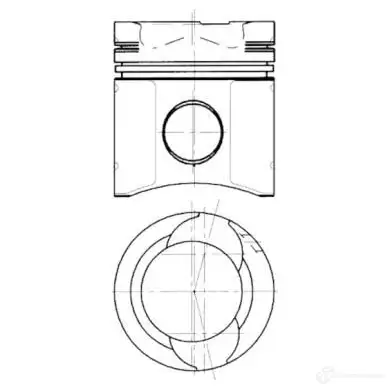 Поршень KOLBENSCHMIDT 2963784 4028977119590 90583600 8O N10O5